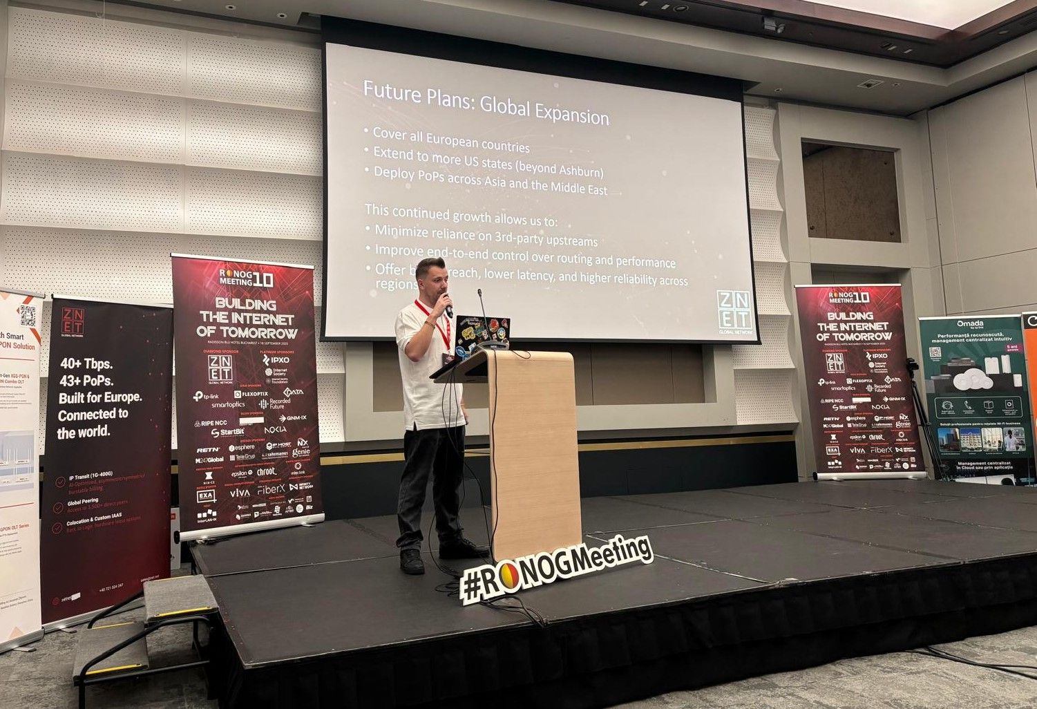 Speech at RONOG 10